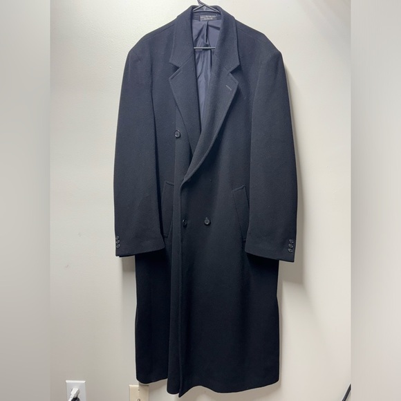 Italian Cashmere Blend Vintage Andrew Fezza Long Coat